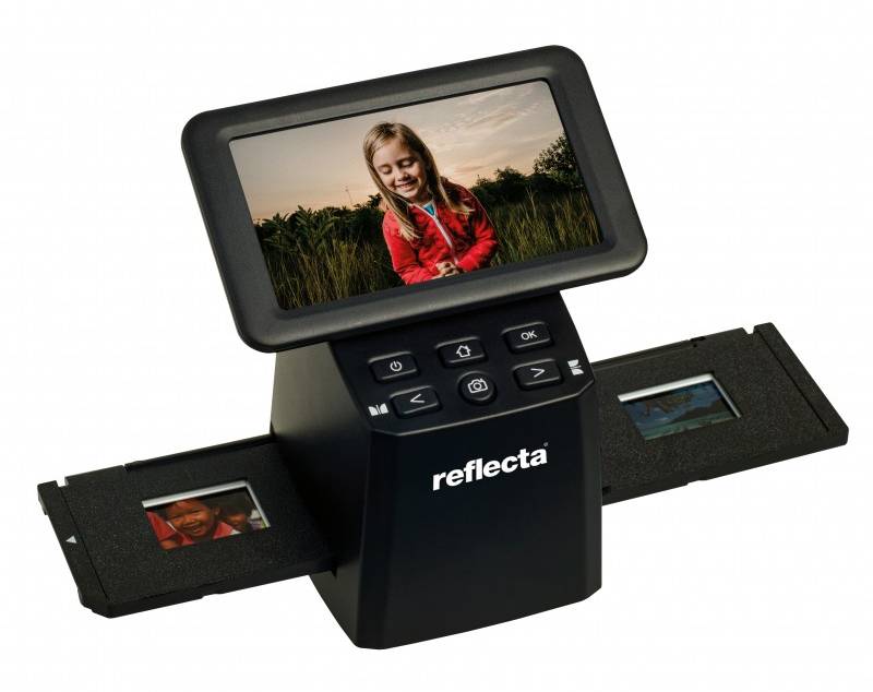 Reflecta x33-Scan Diascanner, Negatiefscanner 4608 x 3072 Geïntegreerd display, Geheugenkaartlezer-0