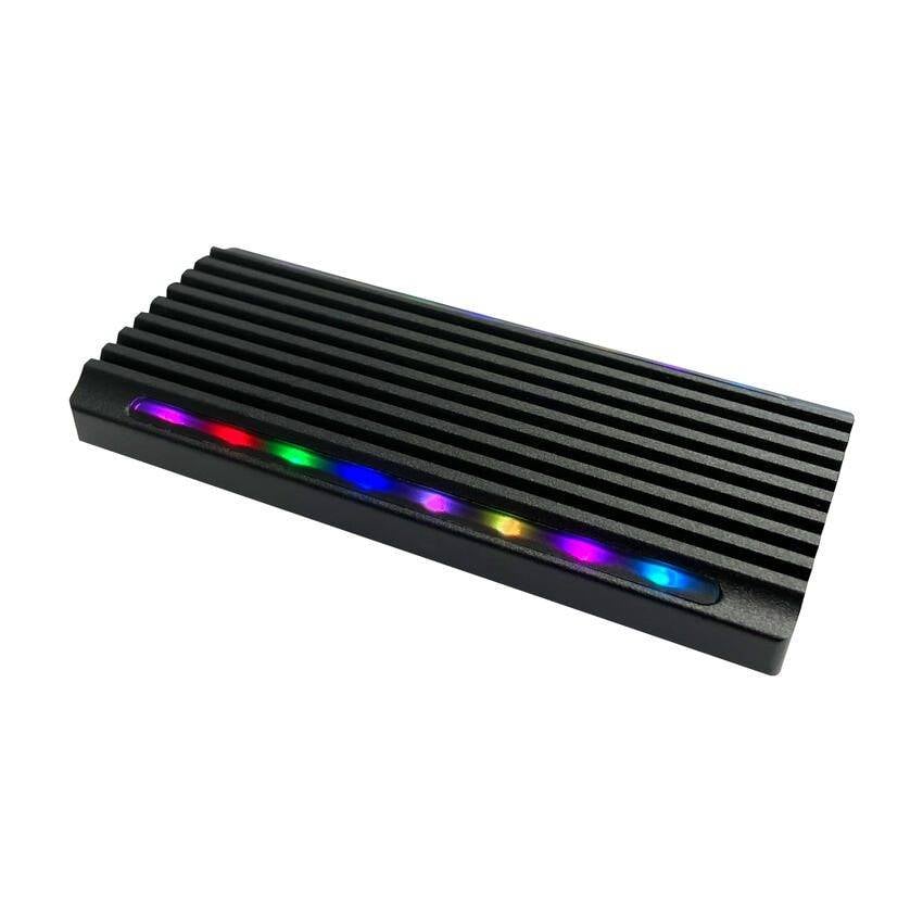 LC-Power USB3.2 LC-M2-C-NVME-4 f. M.2 SSD Laufwerks-Gehäus (LC-M2-C-NVME-4)-0