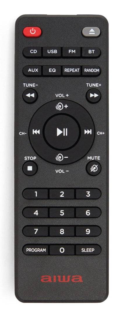 Aiwa MSBTU-550 home audiosysteem, microsysteem voor thuisgebruik, 50 W, zwart.-3