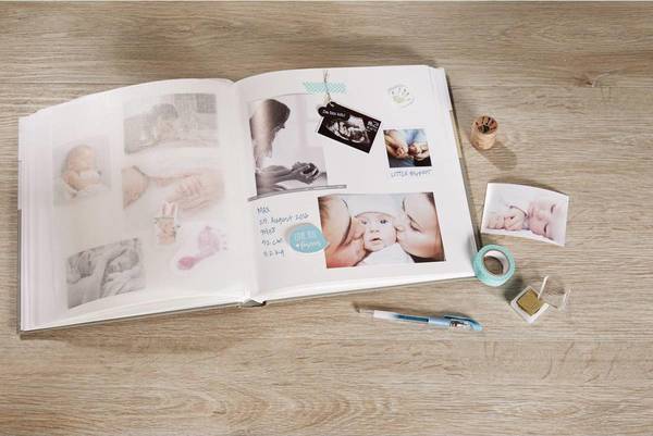 Walther Design UK-183-R Fotoalbum Roze 50 Bladen 28 x 30,5 Casbinding (UK-183-R)