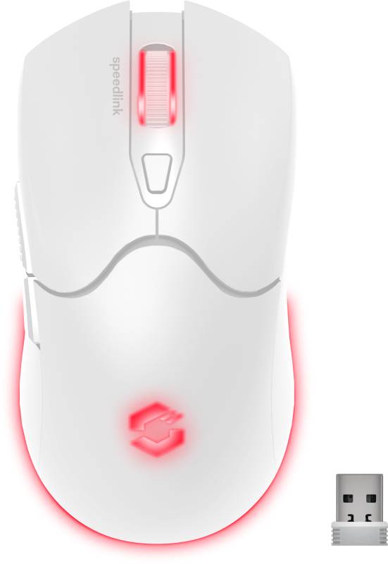 Speedlink VELOX Rechargeable RGB Gaming Mouse Wireless white-2