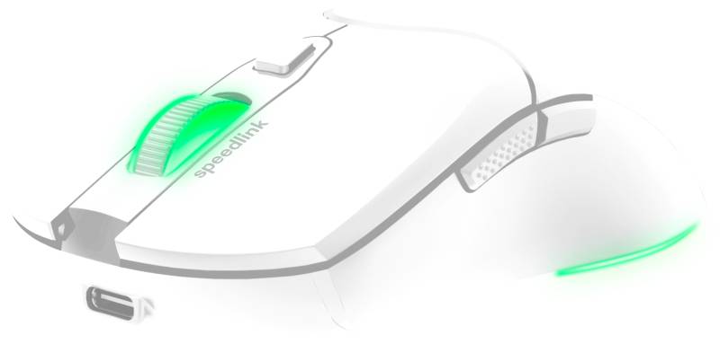 Speedlink VELOX Rechargeable RGB Gaming Mouse Wireless white-3