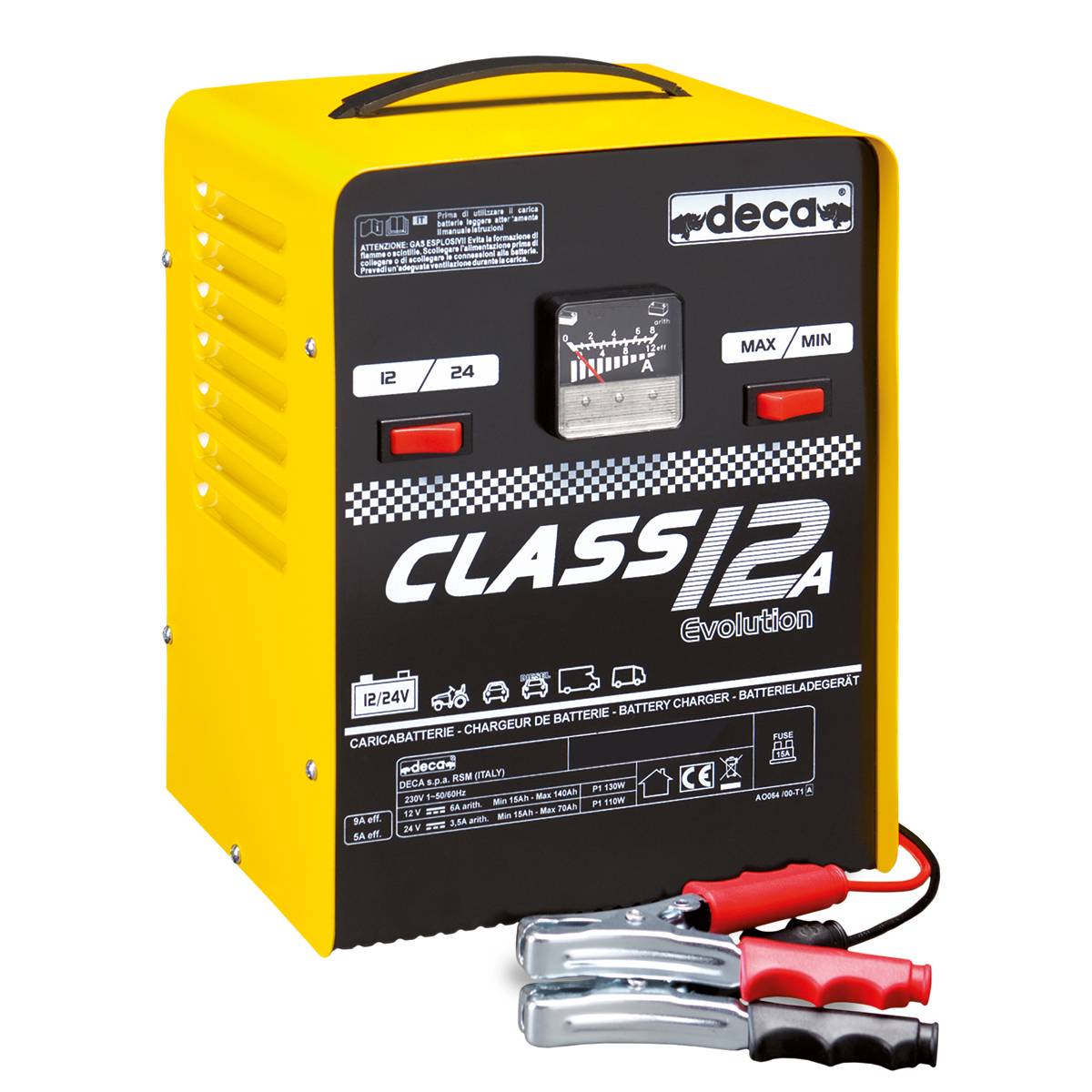 DECA CLASS 12A Acculader 9 Amp 12/24 Volt-0