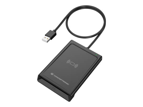 Conceptronic BIAN11B Smartcardlezer, interne USB-poort (USB 2.0), zwart
