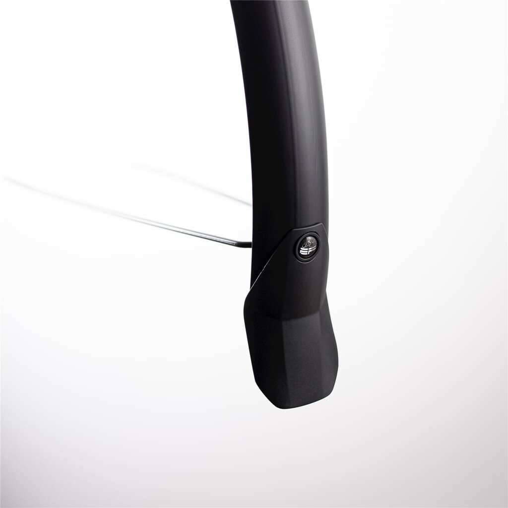 Voorspatbord 28" Eurofender Lampo 58 mm breed - mat zwart-0