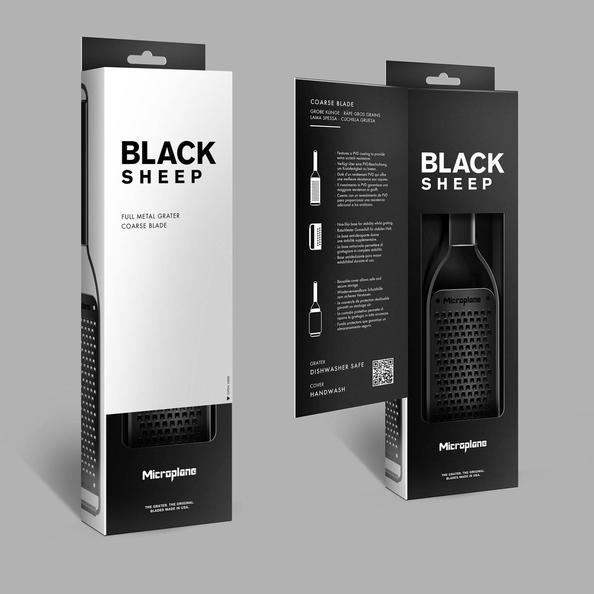 Microplane Black Sheep Lama Fine-3