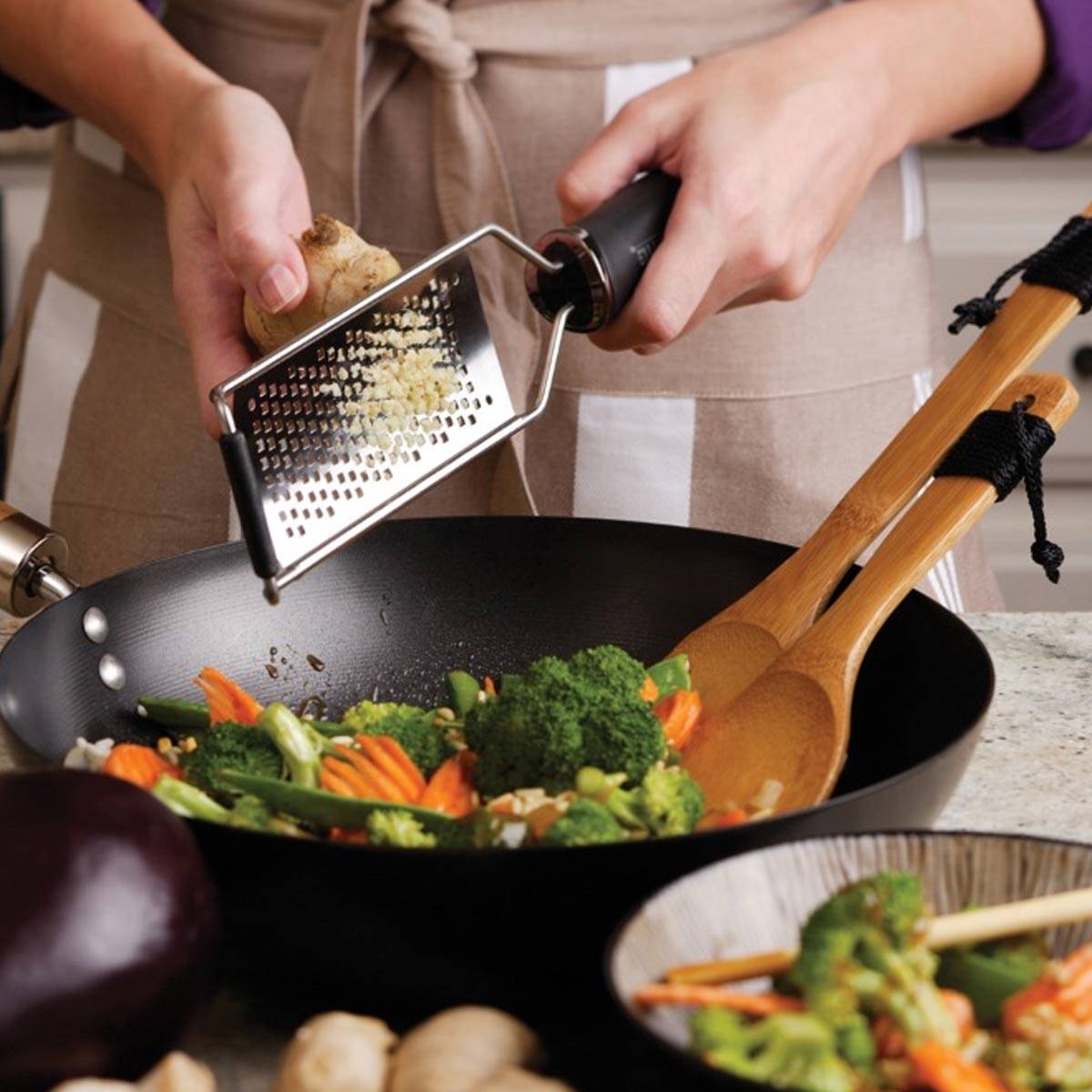 Microplane Gourmet grove zwarte rasp-2