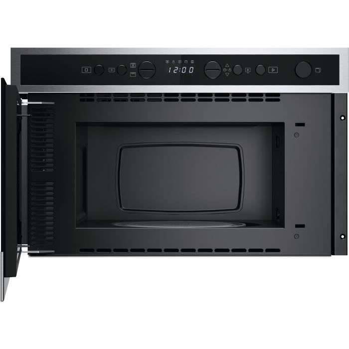 Inbouwmagnetron - WHIRLPOOL - WMN4I4BXF - Anti-vingerafdruk roestvrij staal - 22 L-1