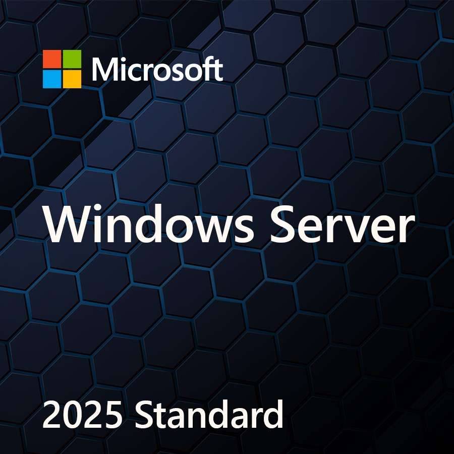 Microsoft Windows Svr Std 2025 64Bit PL DVD 16 core OEM-0