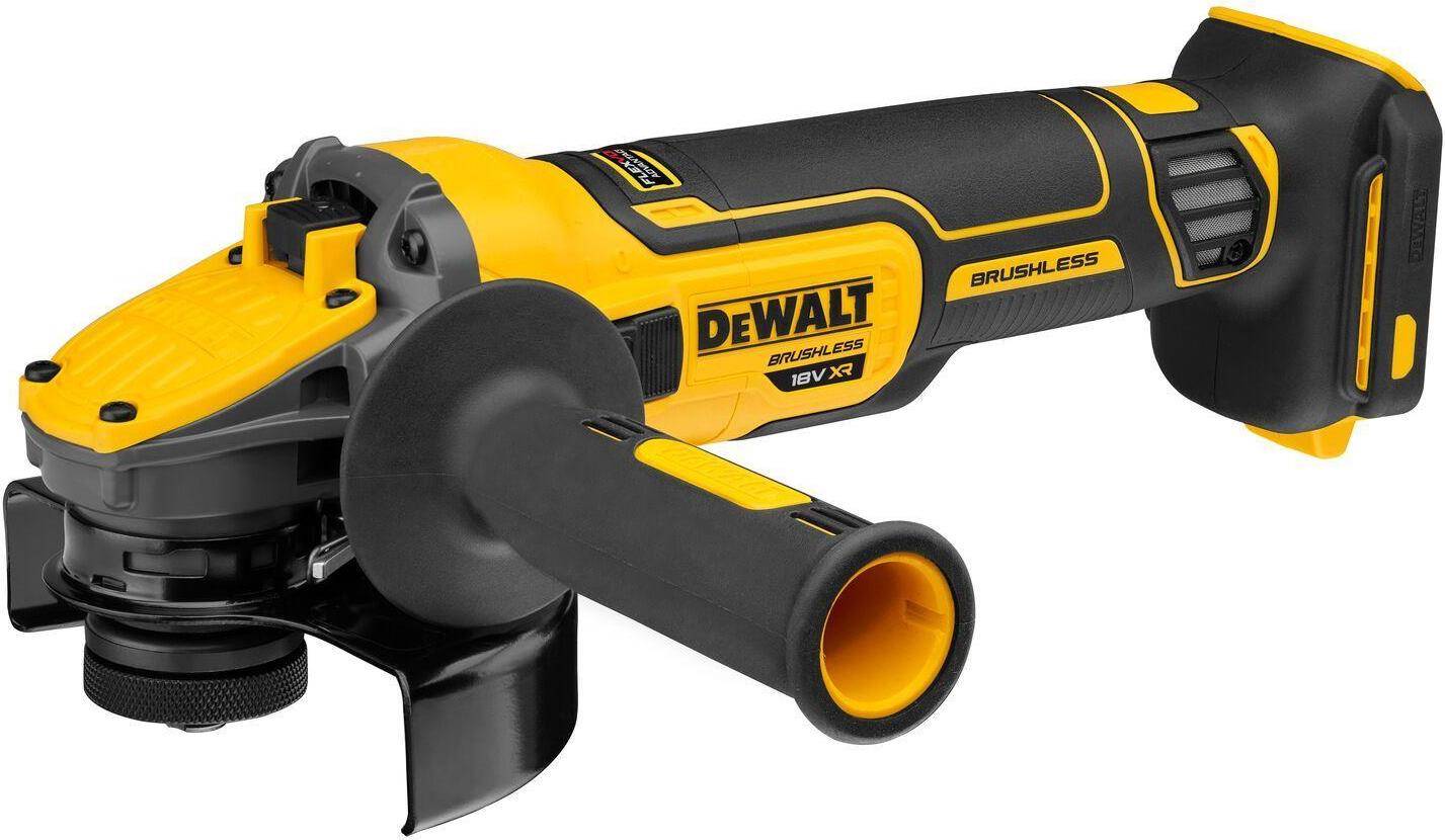 DeWALT Accu Haakse Slijper 18V 125 mm Borstelloos DCG416VSN-XJ-0