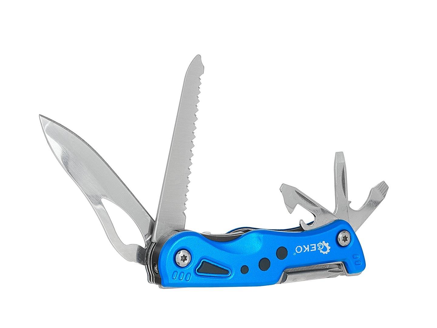 GEKO Multitool survival zakmes met zaklamp-1