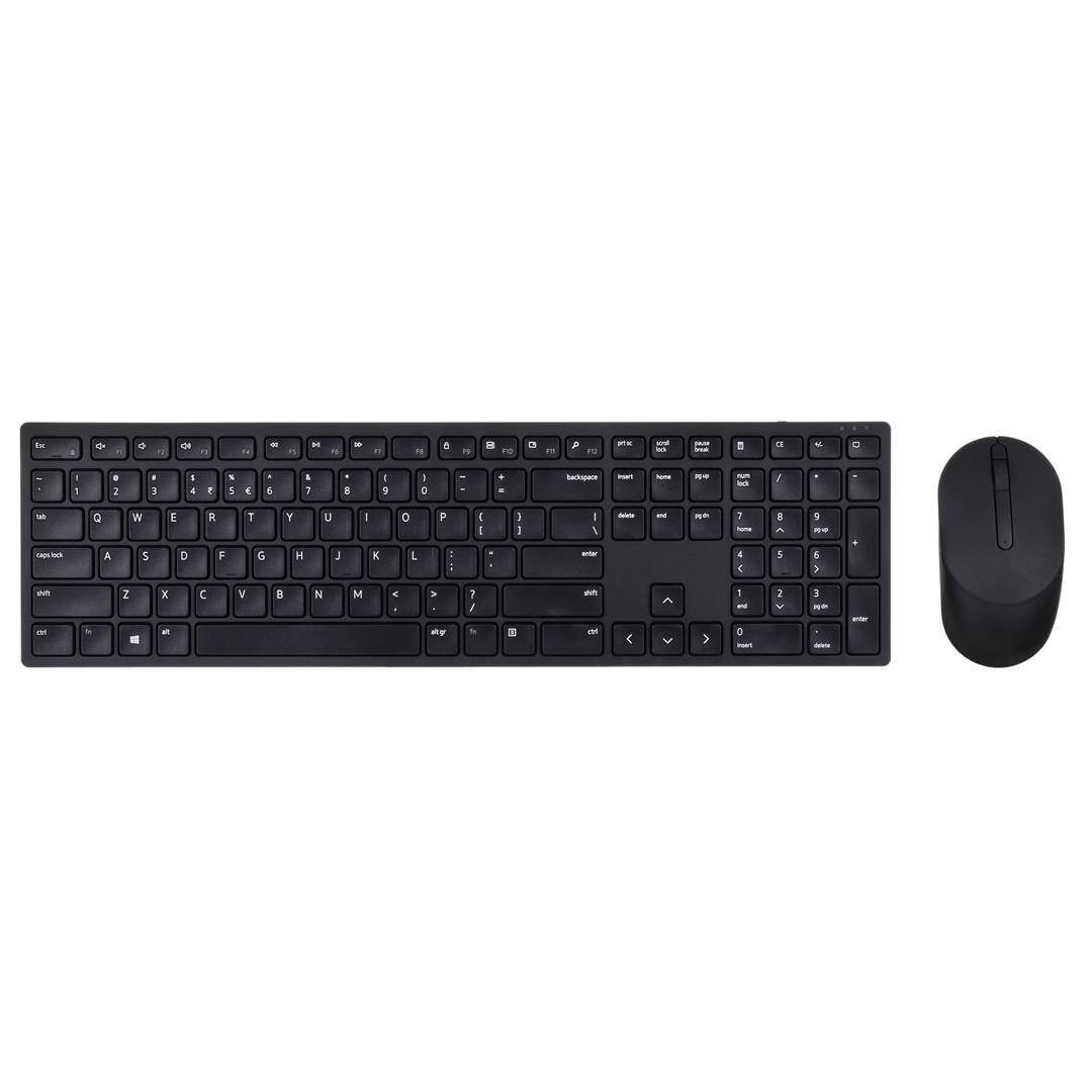 DELL KM5221W toetsenbord RF Draadloos QWERTY US International Zwart-0