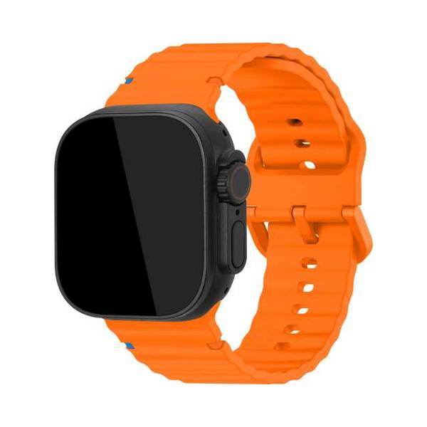 Mobilize Silicon Watch Band - Buckle - for Apple 38/40/41/42mm - Orange