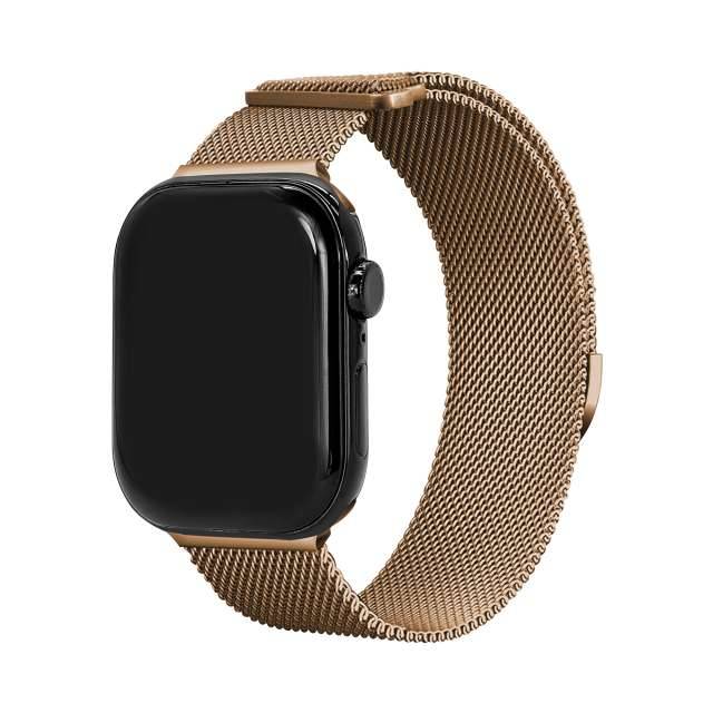 Mobilize Milanese Watch Band - for Apple 42 (Gen 1 t/m 3)/44/45/46/49mm - Rose Gold-0