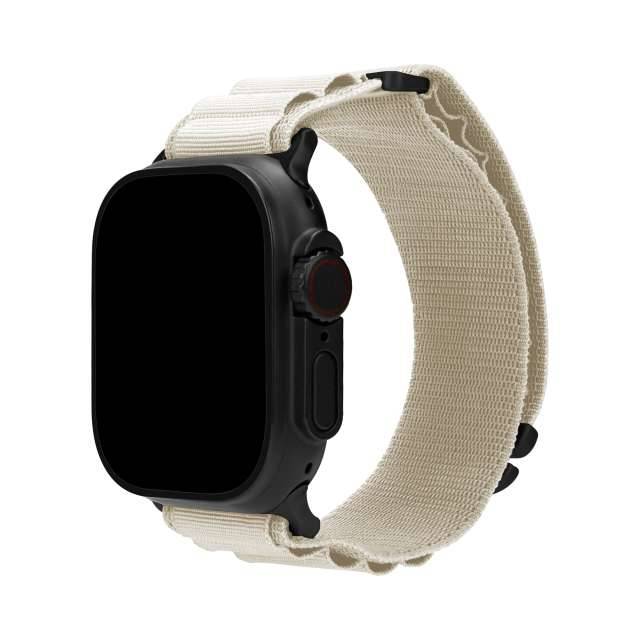 Mobilize Nylon Watch Band - Alpine - Black Connector - for Apple 38/40/41/(Gen 10+) 42mm - Starlight-0
