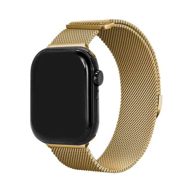 Mobilize Milanese Watch Band - for Apple 42 (Gen 1 t/m 3)/44/45/46/49mm - Gold-0