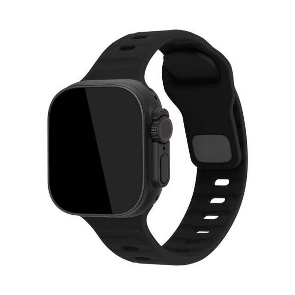 Mobilize Silicon Watch Band - Sports - for Apple 38/40/41/42mm - Black
