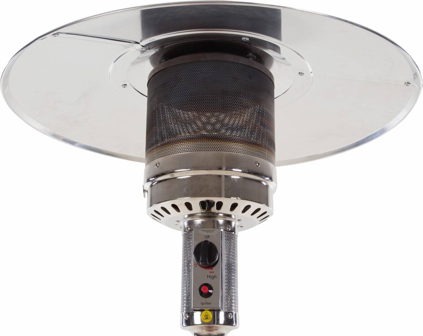 Sunred - Terrasverwarmer - Sargas - Gas - Grijs - 13000 W - Verschillende standen - Incl.-4