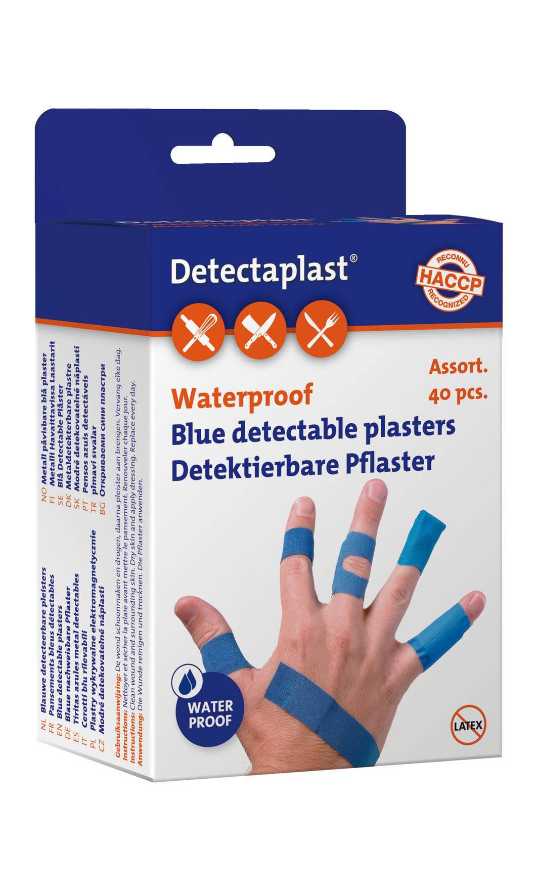 Pleisters Detectable Waterproof 40ST-0