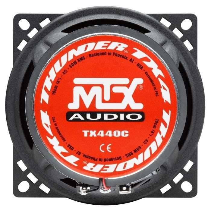 MTX AUDIO MTX TX440C 2-weg coaxiale luidsprekers - 10 cm - 60 W-2
