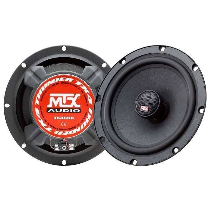 MTX AUDIO MTX TX465C 2-weg coaxiale luidsprekers - 16,5 cm - 80 W-0