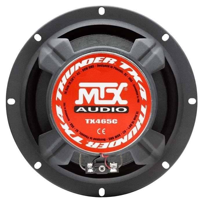 MTX AUDIO MTX TX465C 2-weg coaxiale luidsprekers - 16,5 cm - 80 W-2