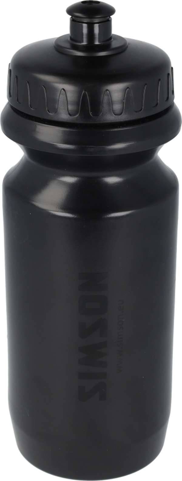 Simson Bidon - 600 ml - Mat Zwart-0