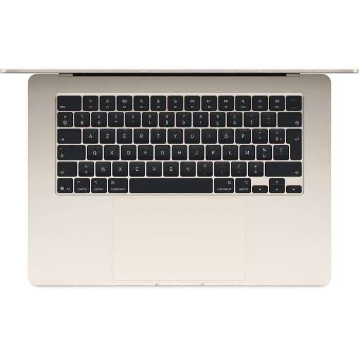 Apple - 15,3-inch MacBook Air M5 (2026) - 16 GB RAM - 1 TB opslag - 10-core CPU - 10-core GPU - Stellar Light-1
