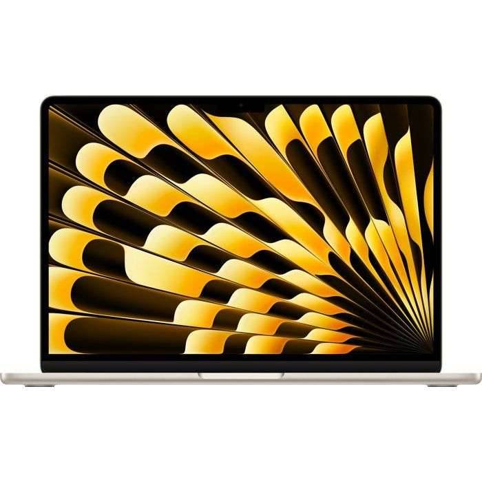 Apple - 13,6-inch MacBook Air M5 (2026) - 16 GB RAM - 1 TB opslag - 10-core CPU - 10-core GPU - Stellar Light-0