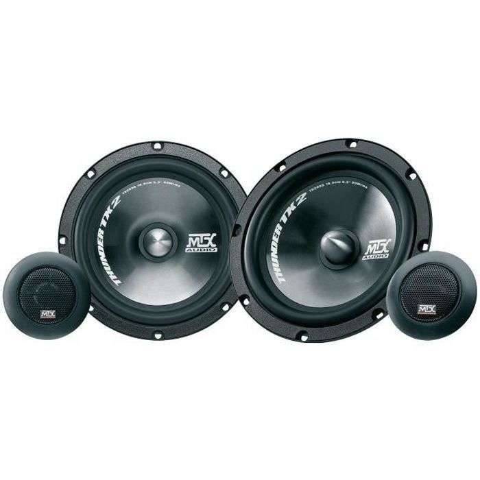 MTX AUDIO MTX-luidsprekerset 2-weg TX265S Ø16.5cm 65W RMS 260W Peak 4O-0