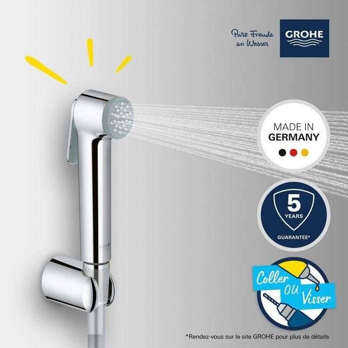 GROHE - 1-straals doucheset met muurbeugel-2