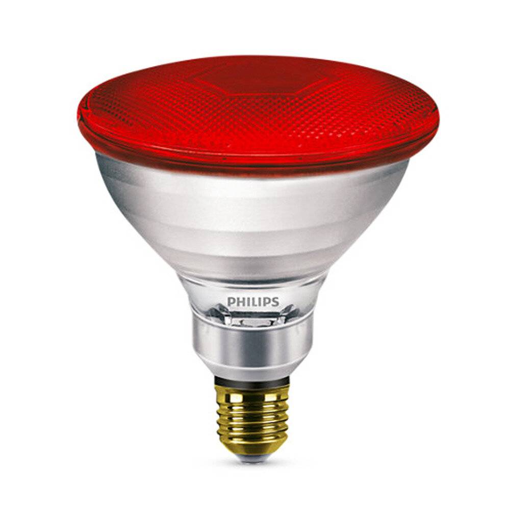 Philips infraroodlamp PAR38 IR 100W E27 230V Rood-1