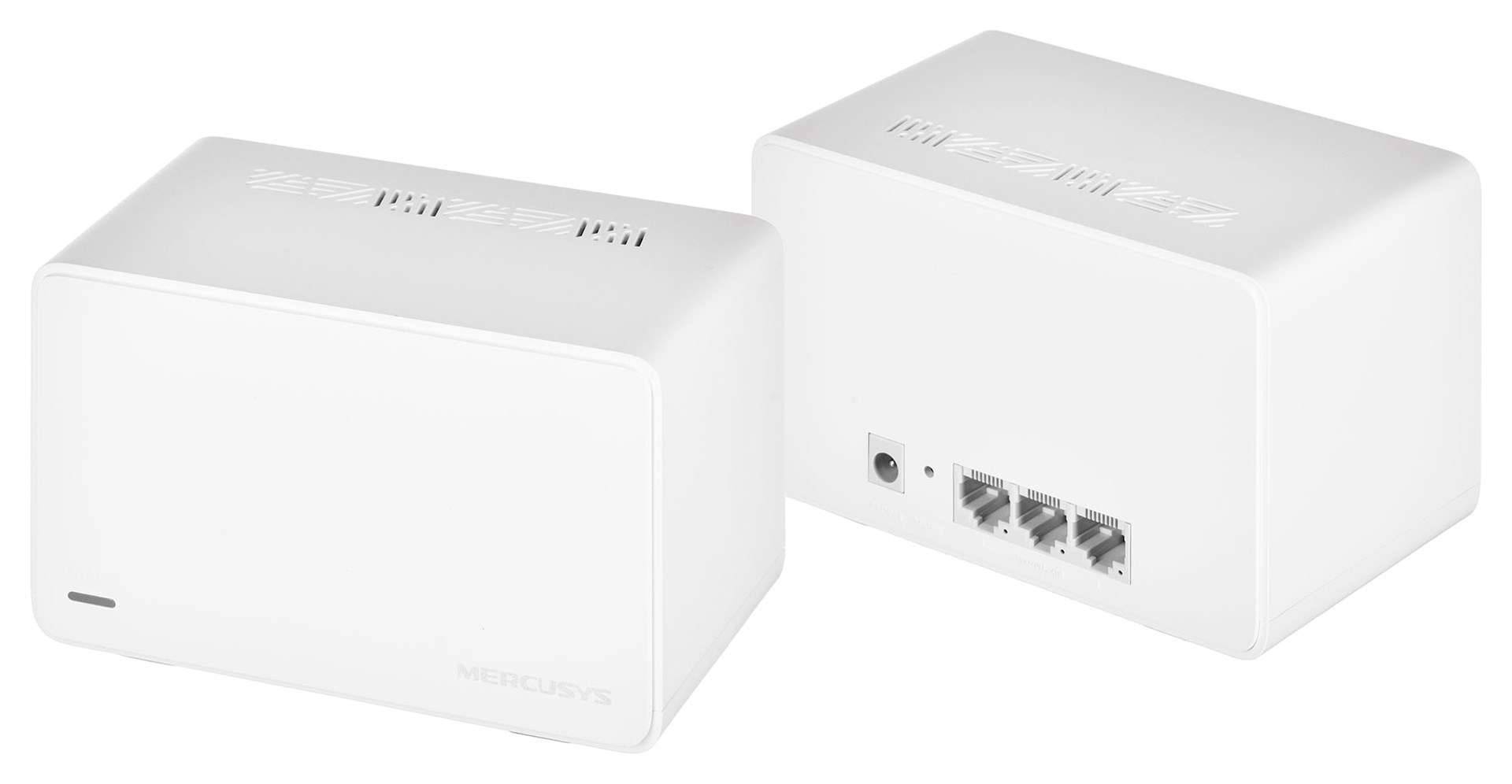 MEU Mercusys Halo H80X(2-pack) Dual-band (2.4 GHz / 5 GHz) Wi-Fi 6 (802.11ax) Wit 3 Intern-0