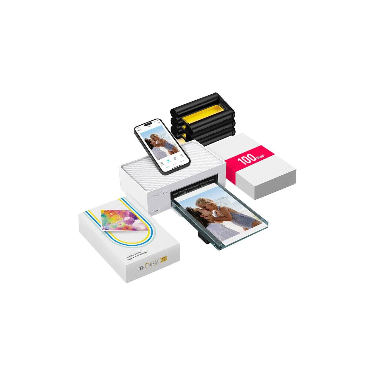 Liene - FN002-65016 - Liene Amber M100 4x6" draagbare Fotodrucker-0