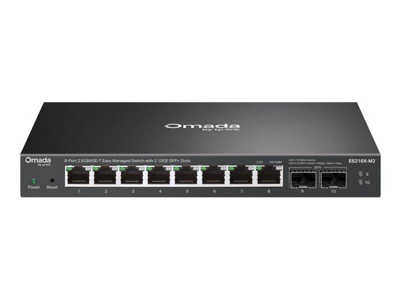 Omada ES210X-M2 8-poorts 2.5 g BASE-T Eenvoudig Beheerbare Switch 8-Port-0