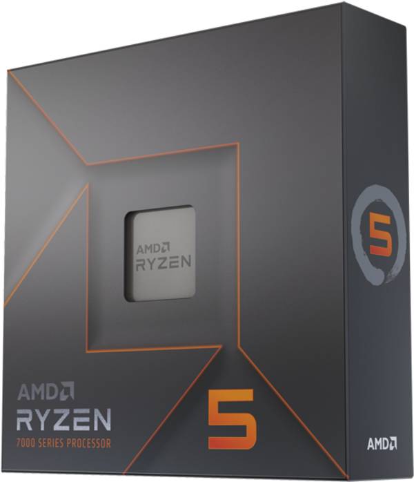 AMD Ryzen 5 7600X - 4,7 GHz - 6 Kernen - 12 Threads - 32 MB Cache - Socket AM5 - PIB/WOF (100-100000593WOF)