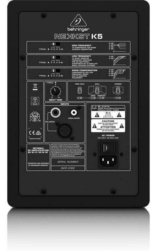 Behringer NEKKST K5 Luidspreker 150W Zwart Bedraad-0