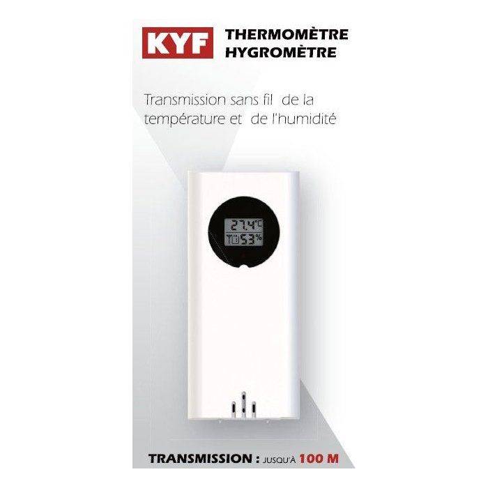 KYF Thermometer/Hygrometer - Binnen/Buiten - Vochtigheidsmeter-0