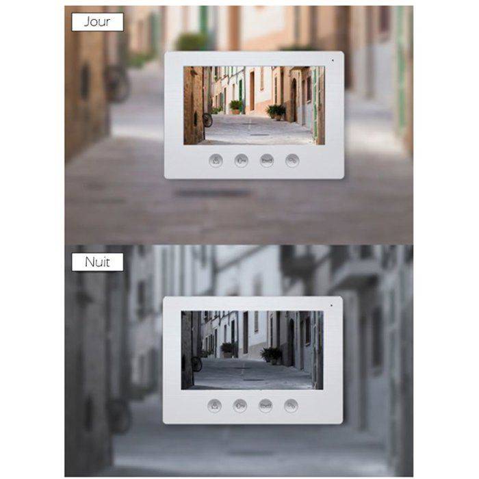 KYF Video Deurbel Systeem - 7" Touchscreen - Bedraad - Wi-Fi Verbonden-3