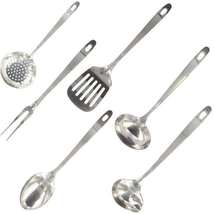 FACKELMANN 6-Delige Keukenhulpen Set - Oxford - RVS 6-piece-0
