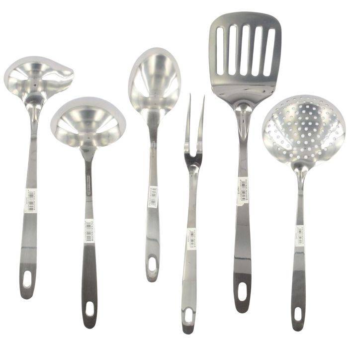 FACKELMANN 6-Delige Keukenhulpen Set - Oxford - RVS 6-piece-4