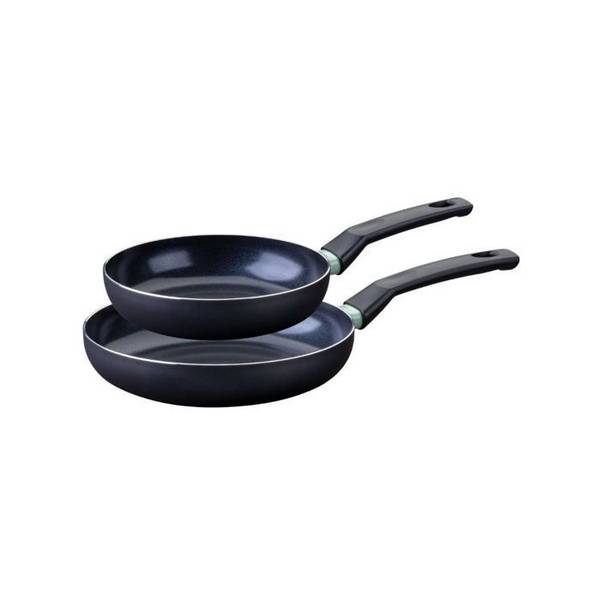 FACKELMANN Set van 2 Inductie Koekenpannen - Brandao - Antiaanbak Keramisch Aluminium - Ø20 en Ø24 cm