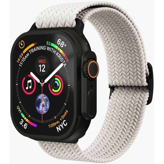 Vonmählen Woven Loop For Apple Watch 40 - 41 - 42mm One Size Black/Cream-0