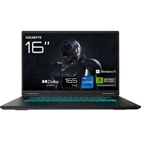 Gaming laptop GIGABYTE GAMING A16 CWHI3FR894SH - 16'' FHD+ - RTX5070 - INTEL Core i7-13620HX - 16GB - 1TB SSD - Win 1...