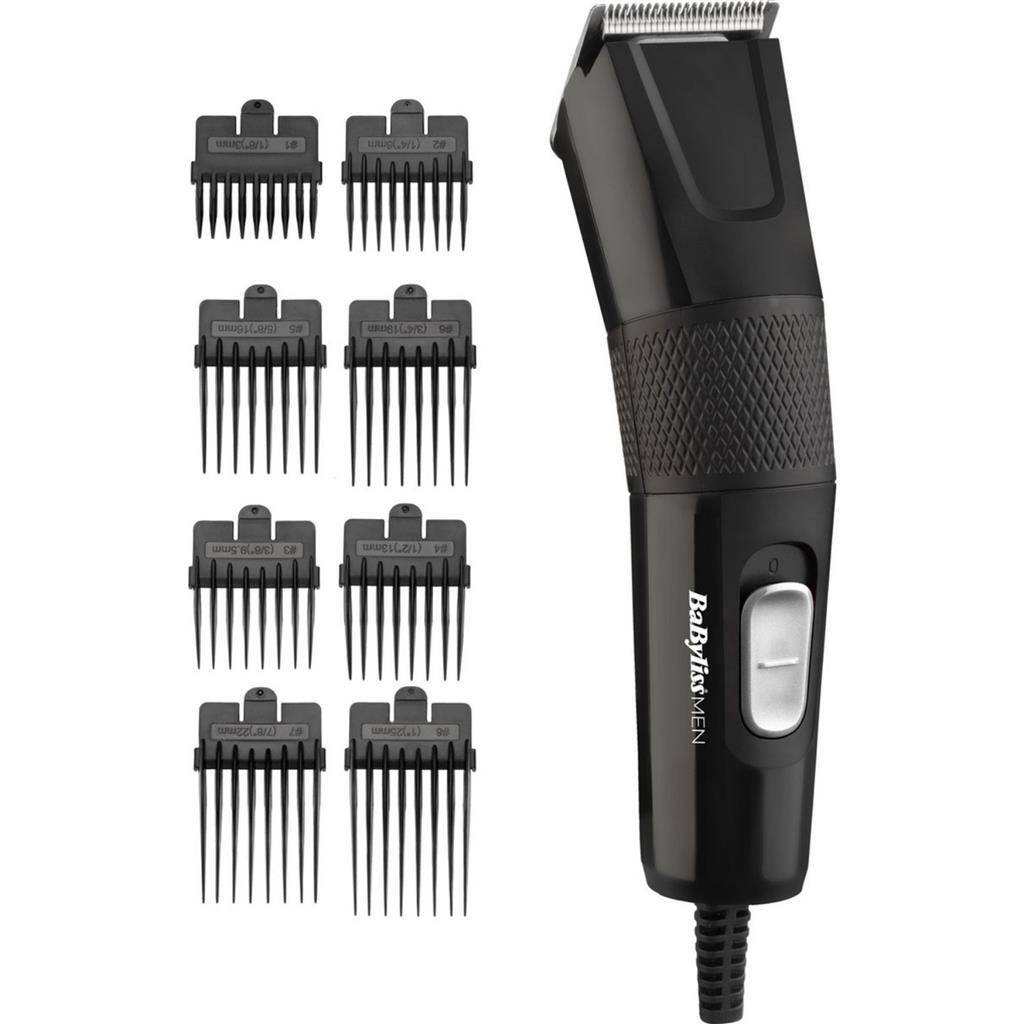 Babyliss E756E Power Clipper Haartrimmer Zwart - 100% Roestvrijstalen Blades-1