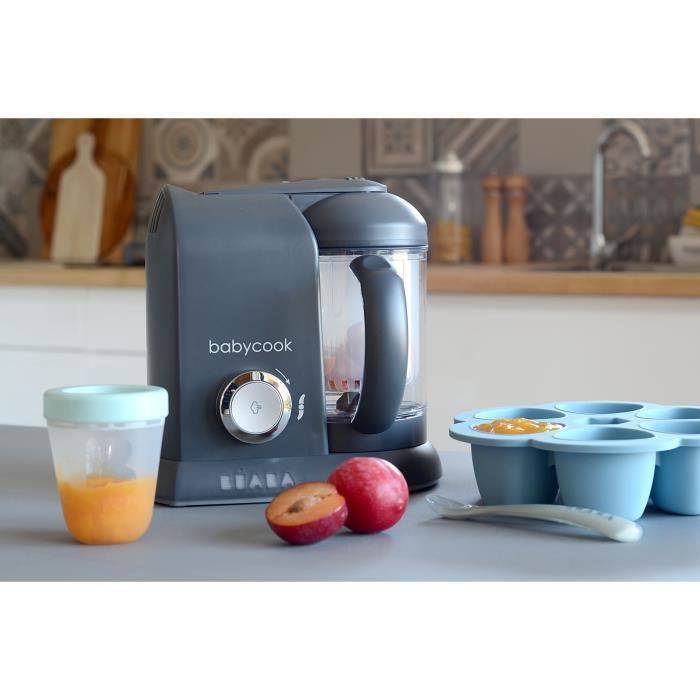 BÉABA - Babycook Solo - 4-in-1 Babyvoedingsmaker - Donkergrijs-2