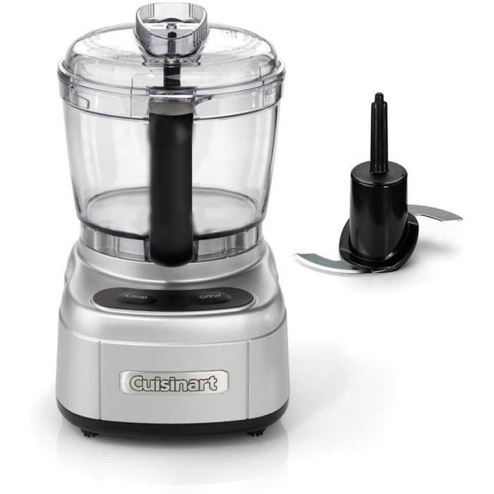 CUISINART Elektrische Keukenmachine - ECH4E Mini Prep Pro - 250 W - 900 ml - Grijs-0