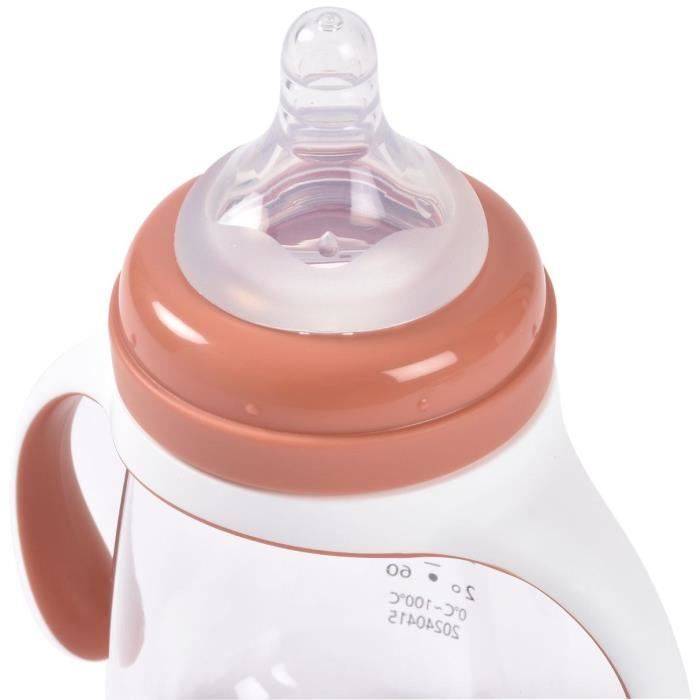 BEABA 2-in-1 Trainingsfles - 210 ml - Terracotta-3