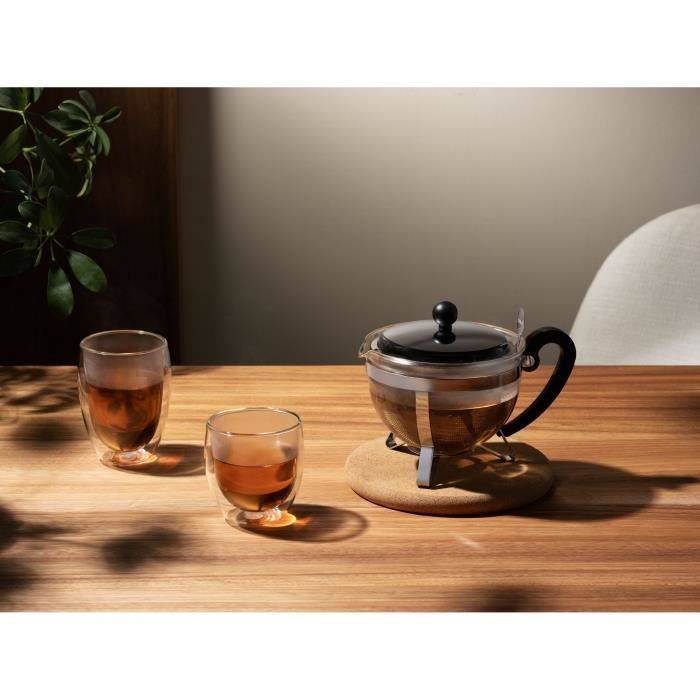 BODUM Theepot - Chamboard - RVS zeef - 1 L - Brilliant-1