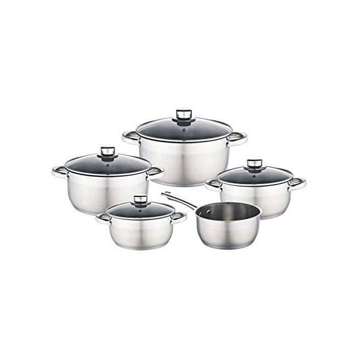 BAUMALU Kookset - 9-delig - RVS - Geschikt voor Inductie 9-piece-1